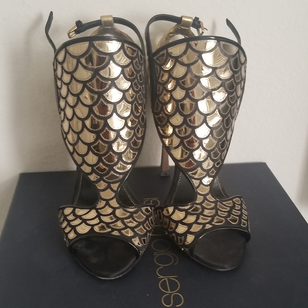 Sergio Rossi scarpe Donna Sandal SZ 36